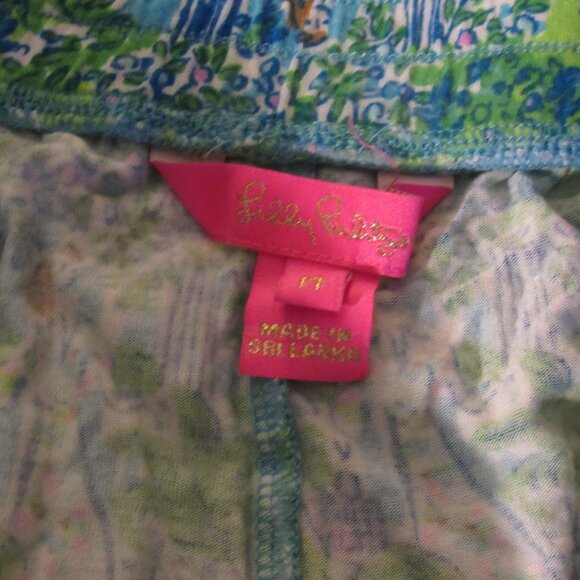 Lilly Pulitzer Green/Blue Pajamas  Medium - Picture 9 of 10